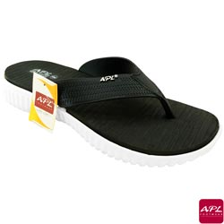 APL Ultra Soft Premium Quality,ORTHO Slippers-(Art No : X PRO/BLACK)