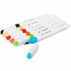 Camel 6 Shades Brush Pen-6N Shades Pouch
