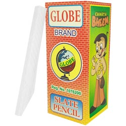 Globe Brand Slate Chalk Pencils,Chalk Sticks-10 Units(35% MEGA OFFER)