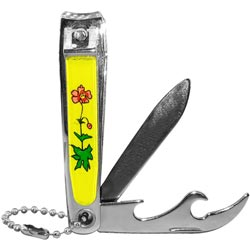 Fancy Nail Cutter,Nail Clipper with 2 Accessories & Hanging Chain