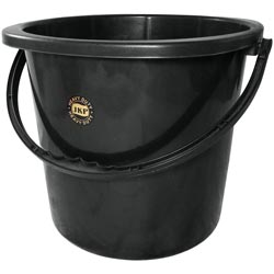 HEAVY QUALITY Square Curved Edges Bucket with Handle-D=26.5cm : H=23.5cm