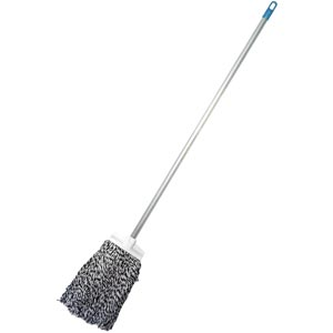 Heavy Steel Handle Mop with Dual Color Thread
