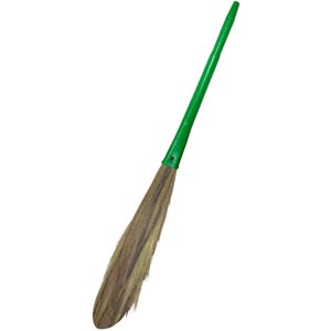 Fancy Grass Broom with Plastic Hand Grip