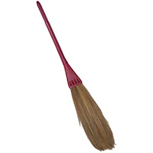 High Quality Grass Broom with Hard Plastic Grip