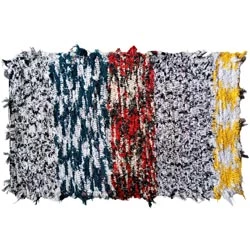 Regular Use Cotton Mat 68cm*40cm-Color may vary