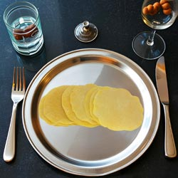 Round Medium Size Papad/Papadam/Appalam/Appala Vadagam-36gm