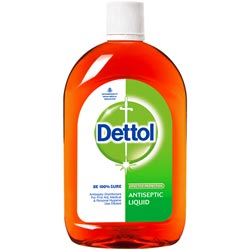 Dettol Germ Defence Antiseptic Liquid Kills 99.9% Germs-Bottle