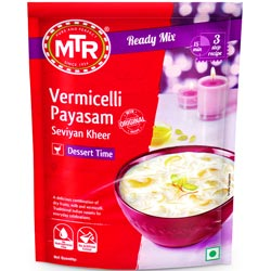 MTR Vermicelli Payasam Seviyan Kheer Mix Desert Time-100gm Pouch