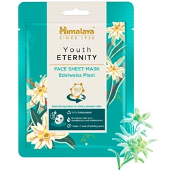 Himalaya Youth Eternity Face Sheet Mask Edelweiss Plant-30gm Pouch