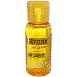 Streax Hair Serum 24 Hour Shine Vitalized with Wallnut Oil