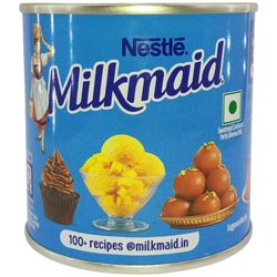 Nestle Milkmaid Sweetened Condensed Partly Skimmed Milk-380gm Tin