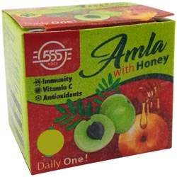 555 Rose Daily One Amla with Honey,100% Vegetarian-1Pc