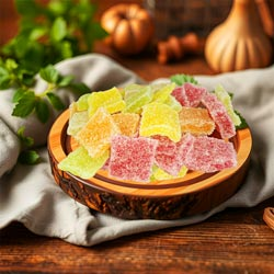 Sugar Filled Ultra Soft Multicolor Jelly candies-100gm