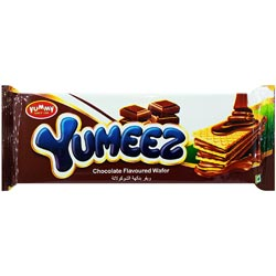 Yumeez Chocolate Cream Flavoured Crispy Crunchy Wafers-170gm