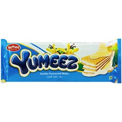Yumeez Vanilla Cream Flavoured Crispy Crunchy Wafers-170gm