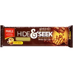Parle Platina Hide & Seek Caffe Mocha with Finest Choco Chip,Coffee Cookies-100g