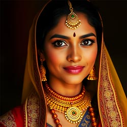 EYETEX Pallavi Kumkum Spot 2 in 1 Bindi(Size-G3/32 Spots)-BLACK/MAROON