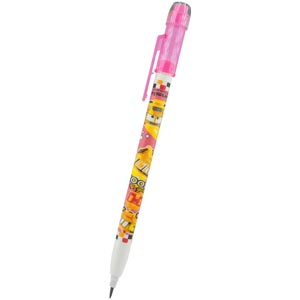Multiple Small Carbon Hook Printed Pencil with Rubber-Print may vary