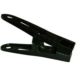 Placsti Cloth Clips-BLACK/12 Pcs