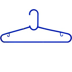 Flexible Premium Quality Plastic Hanger-1 Pc,color may vary