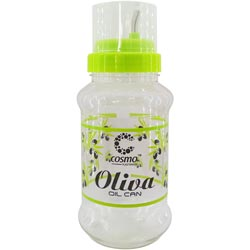 Cosmo Oliva Oil Dispenser,Oil Can with Steel Nozzle & Cap-600ml approx