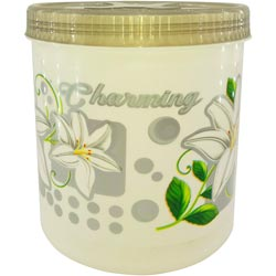 Printed Kitchen Container with Spoon-1000ml approx
