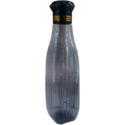 Kim Plast Next Generation Square Shape Transparent Water Bottle-1000ml approx