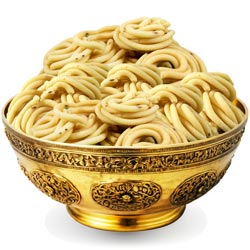 SAE Andal Thenkuzhal Murukku,Savory Twisting Snacks-140gm Pouch