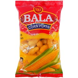 BALA Corn Puffs Tasty and Crispy Corn Puffs-40gm