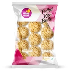 Mani Mark Puffed Rice Balls,Sweet Rice Balls,Pori Urundai-12 Balls