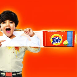 BUY 3 GET 1 FREE Tide Blue Bar,Detergent Soap with Lemon-4N*100gm Bar