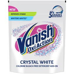 Vanish Oxi Action Crystal White Chlorine Bleach Free Detergent Add on-30gm Pouch