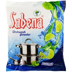 Sabena Dishwash Powder with Lime and Aloevera,Dish Wash Powder-450gm Pouch