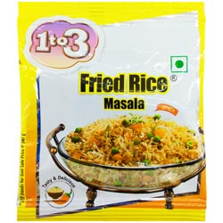 1 to 3 Fried Rice Masala Tasty and Delicious Masala-20gm Pouch