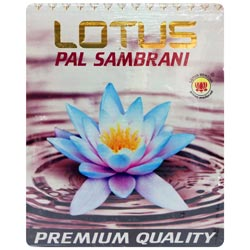 Lotus Pal Sambrani Premium Quality Milk Sambrani-12 Pcs