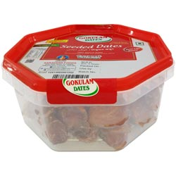 Gokulam Seeded Dates 100% Natural Dates-500gm Box Pack