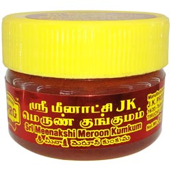 TPRG Sri Meenakshi JK Maroon Kumkum-30gm Bottle