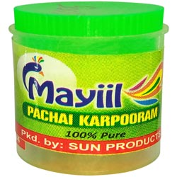 Mayiil Pachai Karpooram 100% Pure Borneo Camphor-4gm