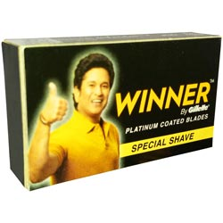 Gillette Winner Platinum Coated Blades for Special Shaves