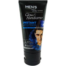 Glow and Handsome Men's Instant Brightness Rapid Action Facewash-50gm Tube