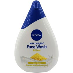 Nivea Milk Delight Face Wash Besan for Oily Skin Removes Excess Oil-50ml
