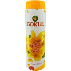 Gokul Floral Fresh Beauty Powder Long Lasting Fragrance Safe on Skin
