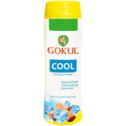 Gokul Cool Pure Sandalwood Cooling Body Talc-150gm