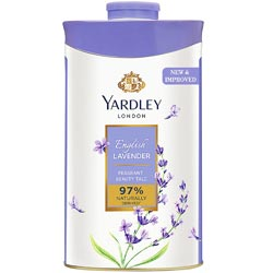 Yardley London English Lavender Fragrant Beauty Talc 97% Naturally Derived-Tin