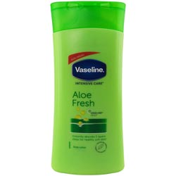 Vaseline Aloe Fresh Jelly Body Lotion Absorbs 5 Layers Deep for Healthy Soft Ski