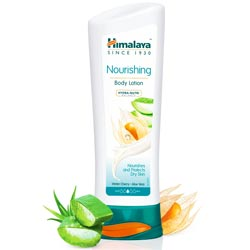 Himalaya Nourishing Body Lotion Protects Dry Skin with Winter Cherry,Aloe Vera