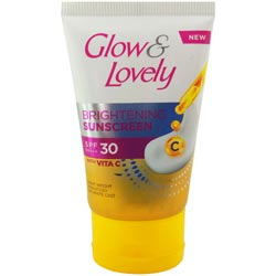Glow and Lovely Brightening Sunscreen SPF 30 PA+++ with Vita C-30gm Tube