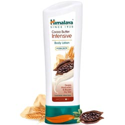 Himalaya Cocoa Butter Intensive Body Lotion with Wheat Germ Repairs Dry Skin-100