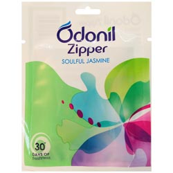 Odonil Zipper Soulful Jasmine Air Freshener Upto 30 Days of Freshness-10gm
