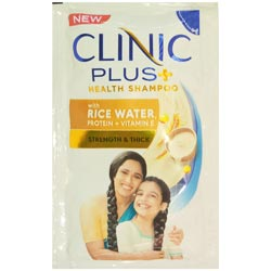 Clinic Plus Rice Water Health Shampoo with Protein,Vitamin C-5.5ml